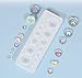DD-life 2PCS Cabochon Gem Silicone Mold, Clear Round Silicone Mold for Making Earrings Jewelry Making Crafting Projects