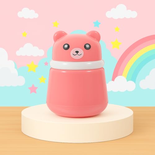 Image of Baby Skin Care Powder Talcum Puff Case Cum Container Box Reusable Refillable for Toddlers Kids and Infants BPA Free (DESIGN 1)