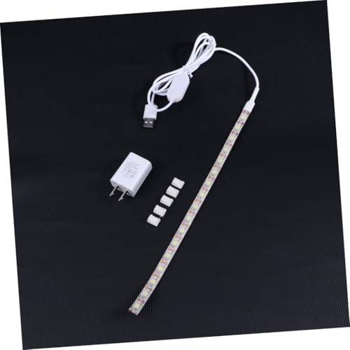 Tira LED USB 50cm con atenuador táctil blanco puro miniatura 6