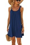 ♥ Anlass: Dieses Tank-Tunika-Kleid ist schmeichelhaft, geeignet für den Sommer-Strandurlaub, kann als Badeanzug-Vertuschung, Bikini-Vertuschung, Badeanzug-Vertuschung, Strand-Vertuschung, Schwimmbad-Vertuschung oder sogar Schlaf-Nachthemd-Kleid verwendet werden. Geeignet für Strand, Party, Alltag, gute Wahl für Ihren Urlaub.