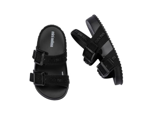 Image of mini melissa Cozy Jelly Sandals for Toddlers & Little Kids - Summer Sandal w /Adjustable Back Strap, Jelly Shoes for Girls & Boys