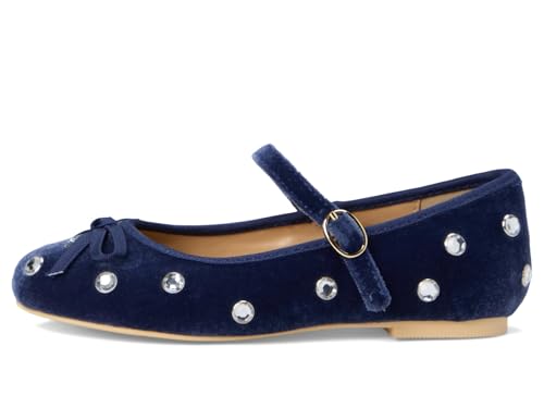Janie and Jack Girl's Velvet Jewel Flat (Toddler/Little Big Kids) Ballet4