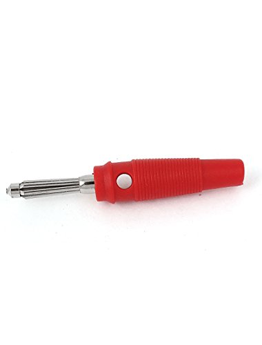 Conectores Banana macho 4mm rojo pack 5 piezas miniatura 2