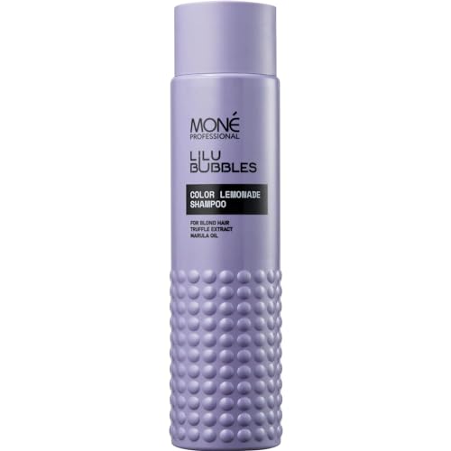 MONÉ PROFESSIONAL Champú para Cabello Rubio y Decolorado - Cuidado para cabello seco y dañado - Nutre, hidrata y protege para un color radiante - 300 ml