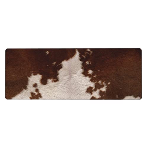 Tapis de souris cuir 80x30 cm pour éliminer les glissements et protéger le bureau