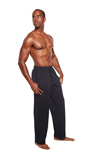 Spun Bamboo Men's Bamboo Viscose Fleece Lounge Pants3