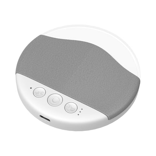 Altavoz Ultra Sleep Pillow - Dispositivo de sueño compacto, dispositivo nocturno con graves estéreo, unidad de ruido inalámbrico | Solución de terapia de sonido para una relajación