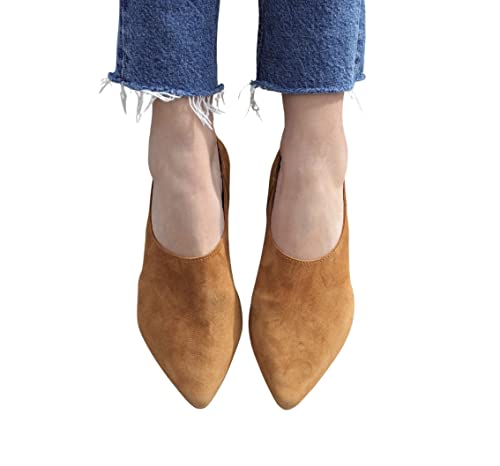 Suede Leather Loafers for Women 
