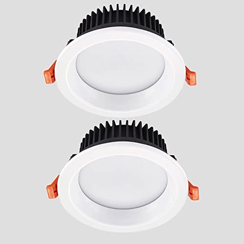 Foco empotrable LED de 2,5 pulgadas con luz cálida de CA 110-240 V 2