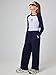 Kxuryueo Girls School Outfit Long Sleeve Shirt and Wide Leg Sweat Pants with Pockets Size 11 12