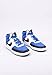 Nike Court Vision Mid NBA Mens Shoes Size 11, Color: Blue/Black/White