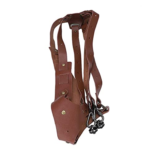 LFOZ Universeller Kamera-Schultergurt aus Leder, verstellbar, Kameragurt für Fotografie, Zubehör, Schuhtasche, Reise – Bild 5