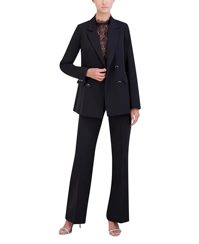 Womens Straight Leg Gabardine Suiting Pant4