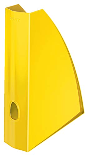 Leitz 52771016 Porte-Revues, A4, WOW, Jaune