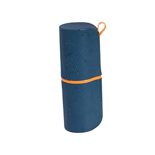 LAPYAPPE Cepillo Viaje con Estuche Compacto y Soporte Taza De Portátil para Camping y Senderismo