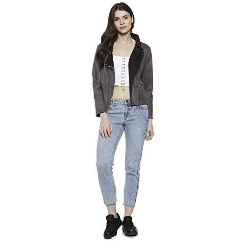 Image of PINACOLADA Women's Puffer Regular Fit Bomber Jacket For Winter Wear | Standing Collar | Full Sleeve | Zipper | Casual Jacket For Woman & Girl | Western Stylish Jacket For Women
