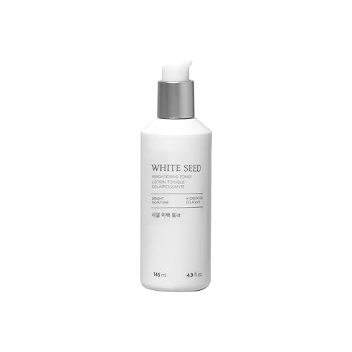 Miniatura 1 de The Face Shop Whiteseed - Tónico iluminador | Humedad de larga duración, brillo de la piel y saludable | Hidratante botánico para el cuidado de la