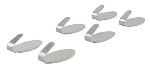 Gancio Autoadesivo per Porte Cucina Parete 6 Pezzi...