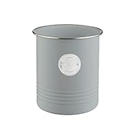 Typhoon Living Utensil Storage Jar, Grey, 1400.736V