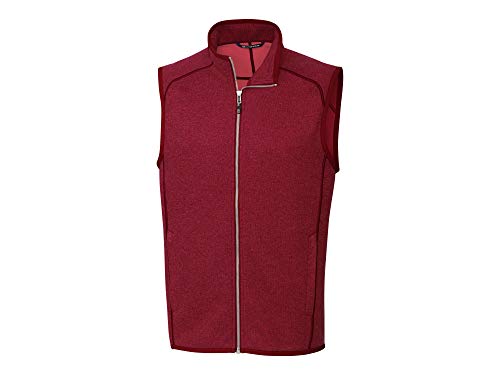 Flash Sale Buy 1 get 1 Cutter & Buck Men's Vest, Red, XX-Large
