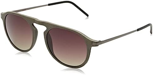 MODO & ECO Delta Brille, Olive, 53 für Herren, Olivgrün