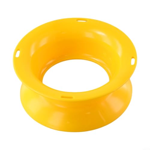 Hand Reel for Fishing No Backlash Sea Fishing Coil Hand Wheel Large Line Plate Winding Reel (Random Color)(12.5cm)