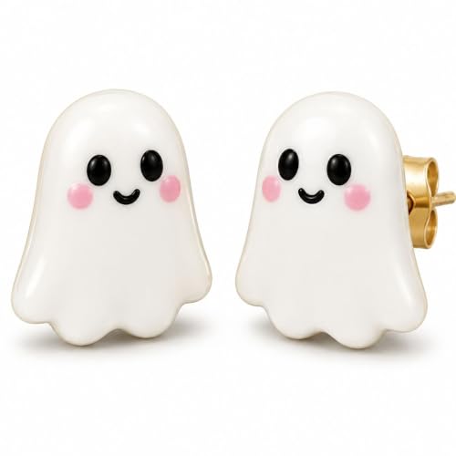 Halloween Ghost Earrings Gifts for Women Glow in...