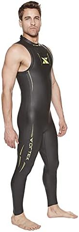 Xterra Wetsuits Men's Vortex Sleeveless, Black, Extra Small