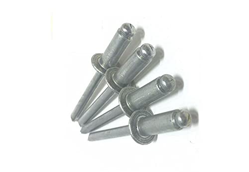 Pr-Mch Package of 5000, 1/8" Dia. x 1/2" Grip Range POP Rivets All Aluminium Metal 4-8 ABA48 Set Kit #DR-D8564D