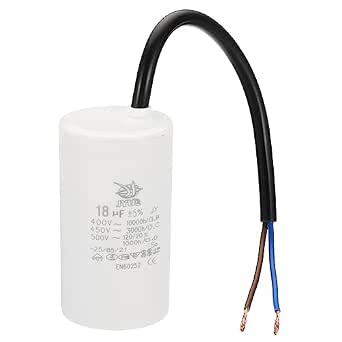 Condensateur De Démarrage CBB60 100µF 250V AC - 1 Pièce - Dimensions 120x50mm - Pour Moteurs