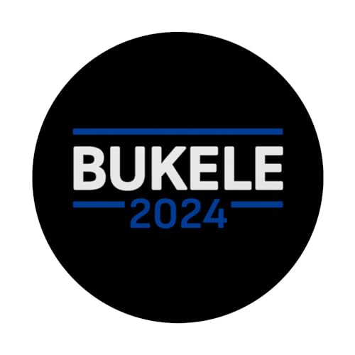 Nayib Bukele Presidente De El Salvador Président 2024 PopSockets PopGrip Interchangeable – vue 3