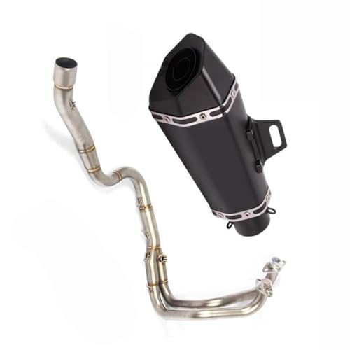 MKSZY Motocicleta Tubo De Escape De Motocicleta Modificado Tubo De Enlace Delantero Silenciador DB Killer para K&awasaki para Ninja250 para Ninja300 Z250 Z300 2008-2017