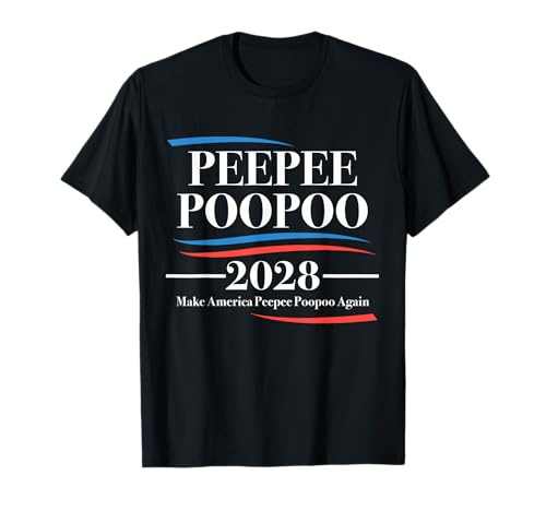 Pee Pee Poo Poo 2028 Peepee Poopoo Meme T-Shirt