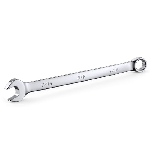 Image of SK 7 /16 inch Combination Wrench, SAE, Premium CR-V Steel