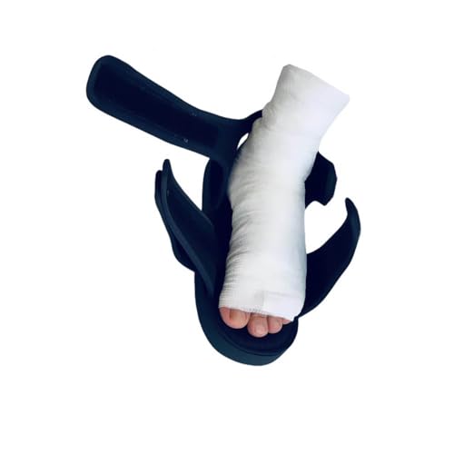 NICEYST Post Op Shoes with Waterproof Leg Cast Cover for Broken Foot Toes Recovery Adjustable Open Toe Medical Surgical Walking Boot Cast Stress Fracture Brace Orthopedic Sandal for Men Women (Small) - Thumbnail 6