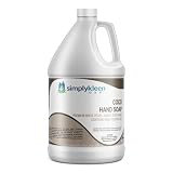 Simply Kleen USA Premium Simply Coco White Pearl Liquid Hand, Body Soap, Contains Real Coconut Oil,