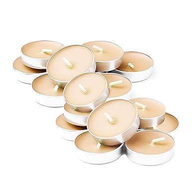 Royal Buds Scented Candles for Home Decor (Sandalwood, 24 Pcs)