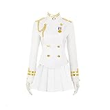 sujinxiu Atago/Takao Cosplay Costumes Anime Uniform Set Halloween Party Full Set for Women Men