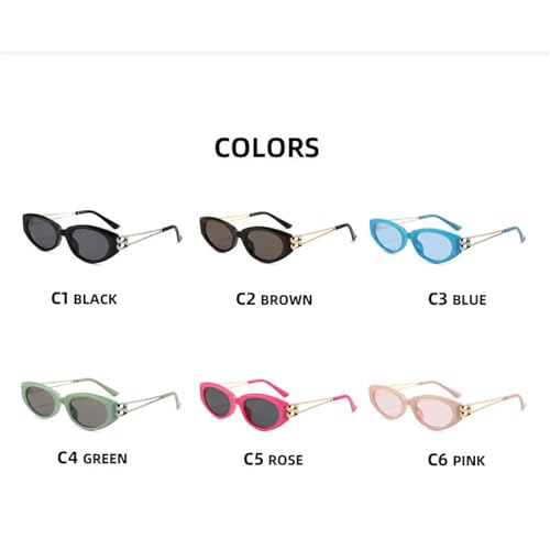 willochra Syex Fashion Cat Eye Sunglasses Women Vintage Outdoor Oval Sun Glasses For Lady Trendy Eyewear Traveling Shades3