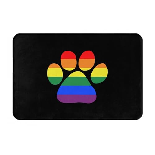 Lesbian Pride Bath Mat Style Doormat