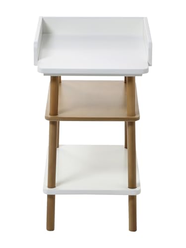 VERTBAUDET Table à Langer poupée en Bois FSC® Blanc TU