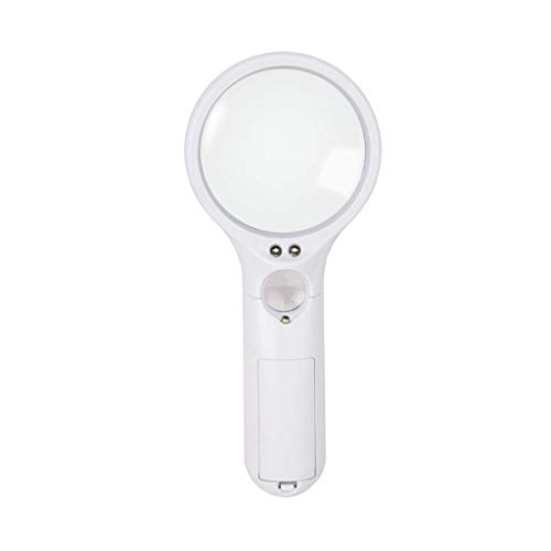 Loupe binoculaire de poche de marque FANDIAO en argent avec taille compacte de 21x53x18mm