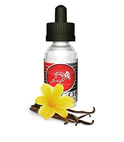 DRAGON Vanille DIY eliquid Longfill e-Liquid Shake and Vaape e liquid (70% VG/30% PG, zum Mischen mit Base Liquid für e…