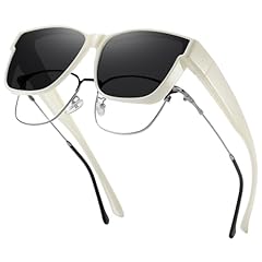 L Size Beige Frame Grey Lens