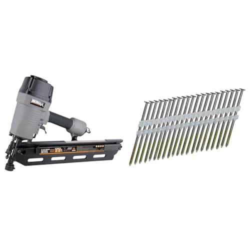 NuMax SFR2190 Pneumatic 21 Degree 3-1/2" Framing Nailer & FRN.120-3B500