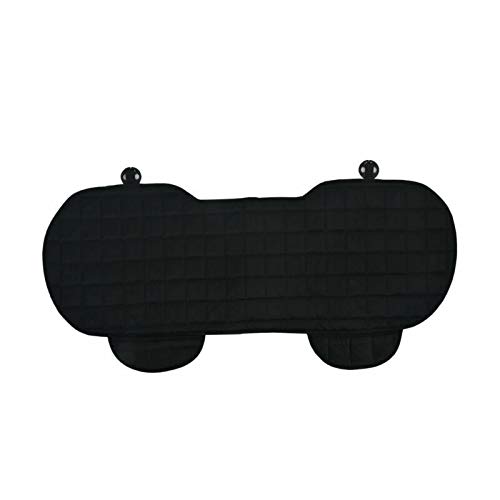 Riloer Universal Auto Cushion Chaise Protecteur Noir Tapis De Voiture Siège Arrière Couverture En Peluche