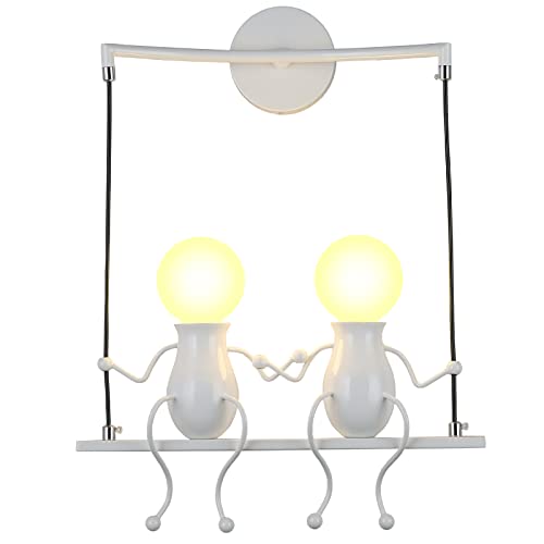 Wall Light Fixtures Indoor Creative LED Lights for Bedroom Cartoon