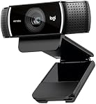 Logitech C922 Pro Stream Webcam 1080P Camera for HD Video Streaming & Recording 720P at 60Fps with Tripod Included (Renewed)