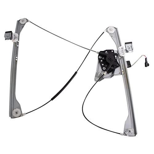 Image of TRQ Front Right Power Window Regulator & Motor Assembly Passenger Side Compatible with 2002-2007 Buick Rendezvous 2001-2005 Pontiac Aztek