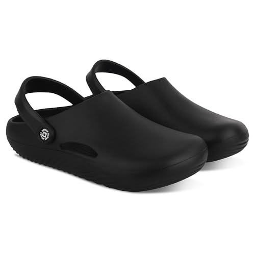 Image of PeniLo Stylish Slip-on Clog for Men|Breathable Slip-Resistant Clogs|Waterproof Garden Clog for Men